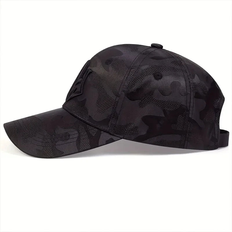 Fashion Letter Embroidery Camouflage Baseball Cap Spring Autumn Snapback Hat Adjustable Sports Casual Hats Sunscreen Hats