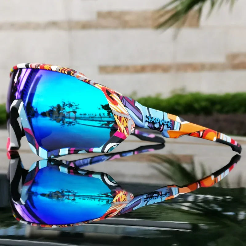 Kapvoe Men Brand Fishing Mountainee Cycling Sunglasses Women Road Bike Goggles Bicycle Glasses Cycling Eyewear Oculos Ciclismo