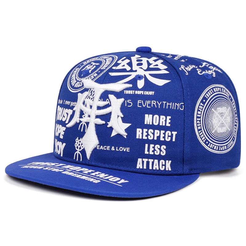 2026 New Fashionable Creative Baseball Hat T Graffiti Embroidery Street Hip Hop Hat Daily Casual Wear Sunshade Hat Flat Edge Hat
