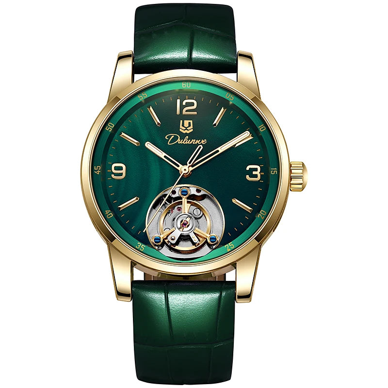 Ceas Tourbillon pentru bărbați, sportiv, automat, mecanic, rezistent la apă, ceas de mână de lux, de marcă de top