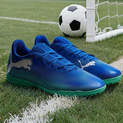 PUMA Mens TT Cleat Soccer Shoes 107943-01 One Piece Tongue Lace Up Football Boots
