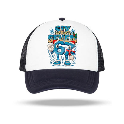 Steal A Brainrot 67 Baseball Cap Anime Character Print Sun Hat Child Adults Adjustable Peaked Caps Summer Casual Hats Xmas Gifts