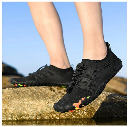 Unisex Wading Shoes Quick-Dry Aqua Shoes Drainage Water Shoes Beach Sports Swim Sandals Yoga Barefoot Diving Surfing Sneakers