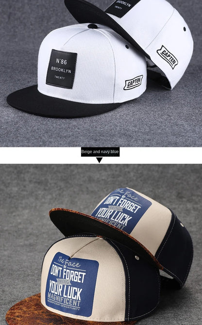 Herren-Baseballkappe mit Buchstabenstickerei, „Tide“, universell kombinierbar, flache Krempe; Damen-Sommer-Hip-Hop-Kappe, Outdoor-Sonnenkappe, verstellbare Schirmkappe