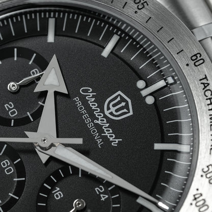 Watchdives New Wd1863 Quarz-Herrenuhr VK63 Chronograph Bubble-Saphirglas Wasserdicht 39Mm Stahl Top-Marke Luxus-Business-Uhr