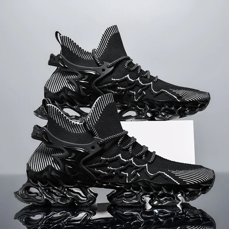 Chaussure Homme Chaussures de course respirantes pour hommes, baskets décontractées pour hommes, chaussures de tennis pour hommes, entraîneur de course, mocassins à la mode, luxe