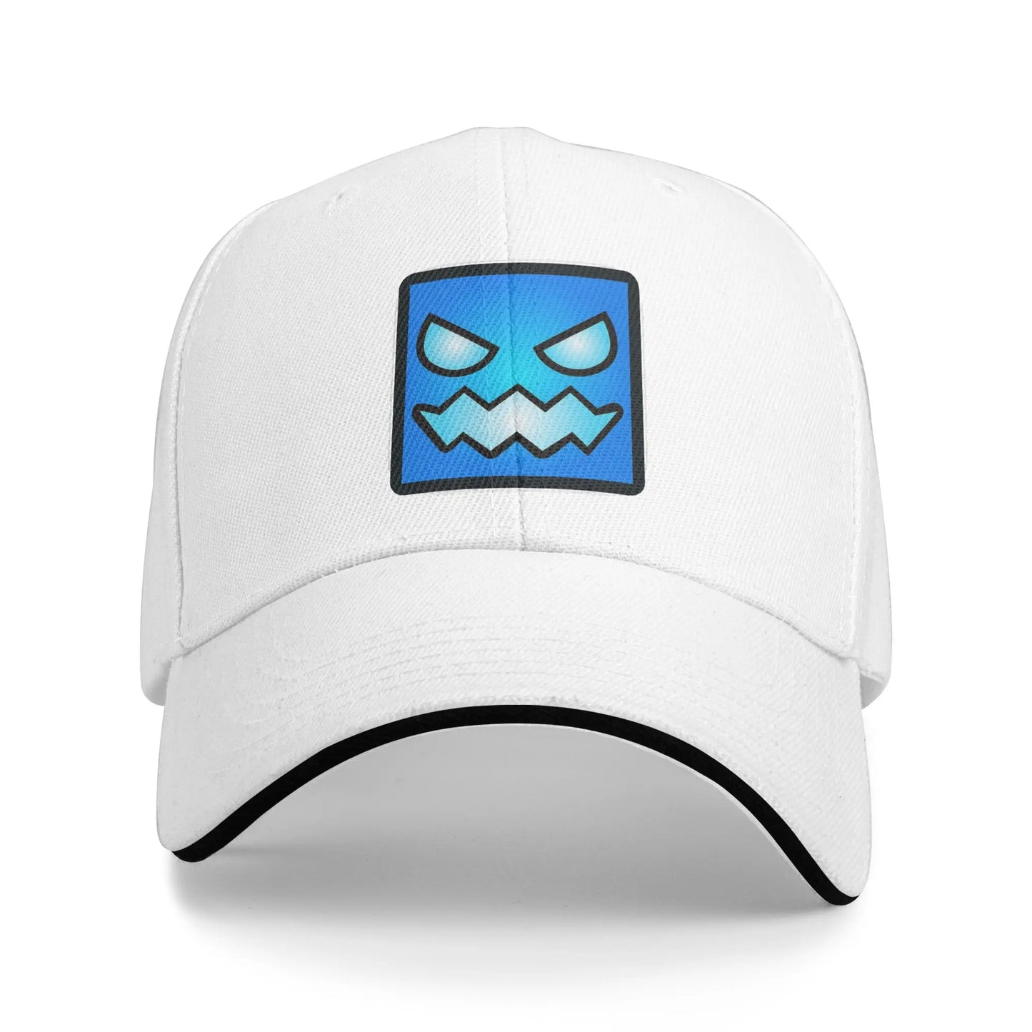 Geometry Gaming Cube Dash Baseball Caps Hip Hop Extreme Demon Sandwich Cap Unisex Style Adjustable Dad Hat Running Golf