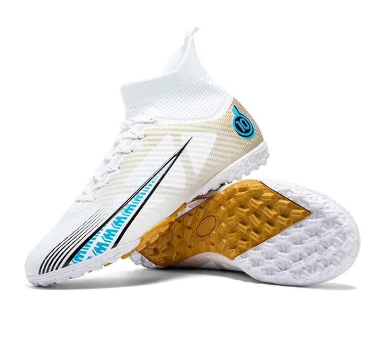 Chaussures de football pour hommes, chaussures de football professionnelles originales, résistantes, respirantes, de haute qualité, antidérapantes