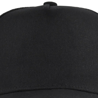 Customized Logo Hard Top 5 Panels Mesh Baseball Cap For Men Women Advertising Cap Breathable Sun Hat Solid Color Visor Gorra