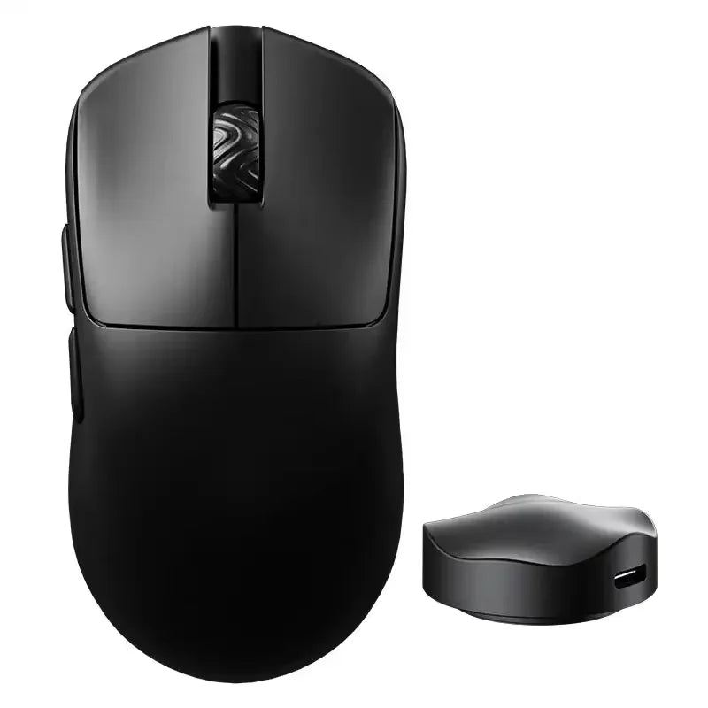Rato gaming sem fios SCYROX V6 não poroso esports 40g 750IPS com recetor 8k, resposta rápida 3950, alta qualidade 8KHz