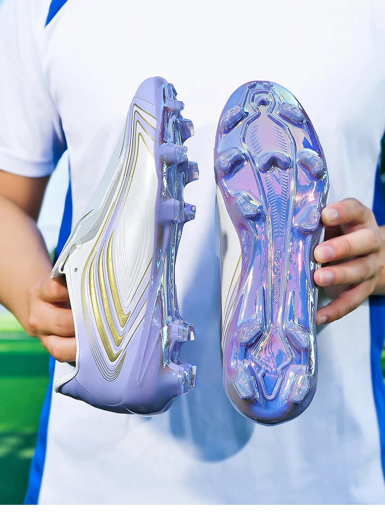 Nouvelles chaussures de football pour hommes, crampons pour femmes, modèle unisexe pour futsal, ultra-légères, TF/FG, chaussures de football professionnelles de haute qualité pour jeunes, baskets.
