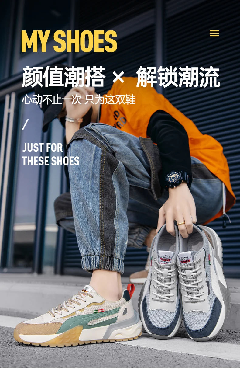 Shoes men Sneakers Male casual Mens Shoes tenis Luxury shoes Trainer Race Breathable Shoes fashion loafers running Shoes for men