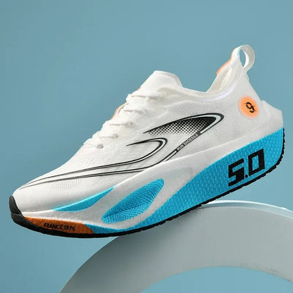 Unisex 2025 Laufschuhe mit Vollcarbonplatte – professionelle Marathon-Rennschuhe, leicht, federnd gedämpft und atmungsaktiv