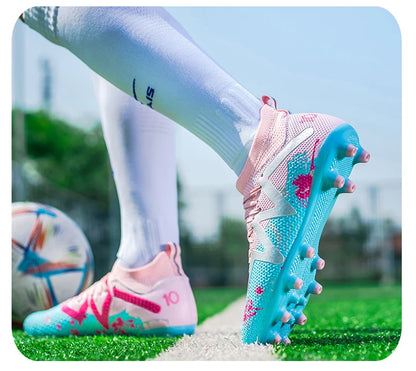Neue Herren-Fußballschuhe, Society-Stollen, professionelle Hallen-Fußballschuhe, schnelle Fußballplatz-Stiefel, Sneaker für Jungen, Original-Trainingsschuhe