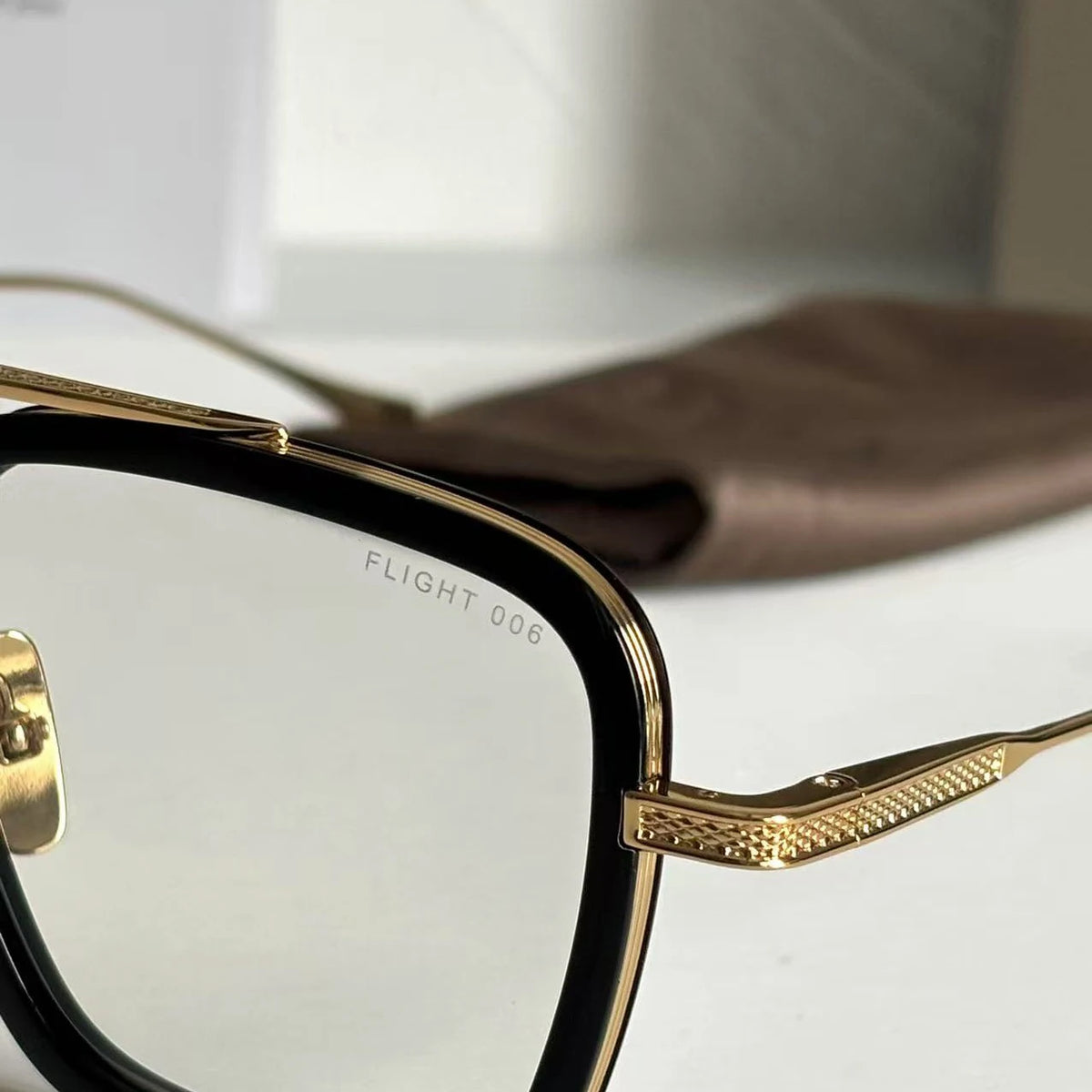 DT FLIGHT 006 Luxury Mens And Womens Sunglasses Top Quality 18K Designer Eyeglasses Acetate UV400