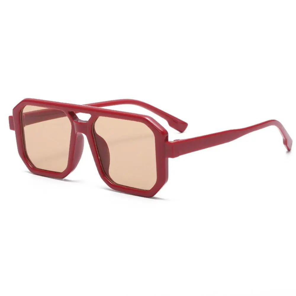 Fashionable Children's Sunglasses UV Protection Korean Style Baby Shades Summer Accessories Outdoor Square Frame Sun Glasses