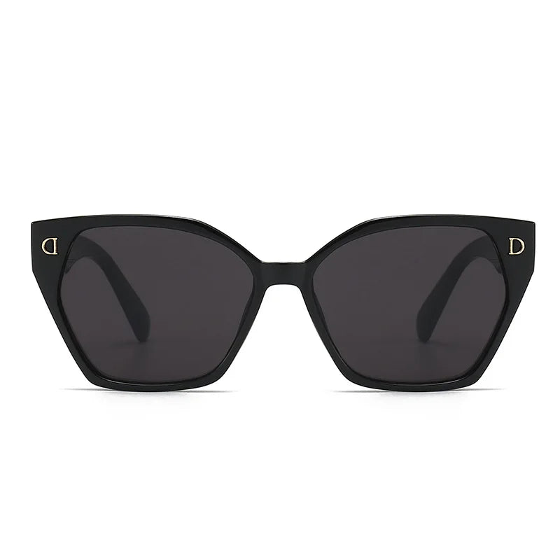 New Luxury D Brand Glamour Sunglasses For Women And Men Stylish Cat Eye Designer Eyewear Classic Fashion Unisex Glasses UV400