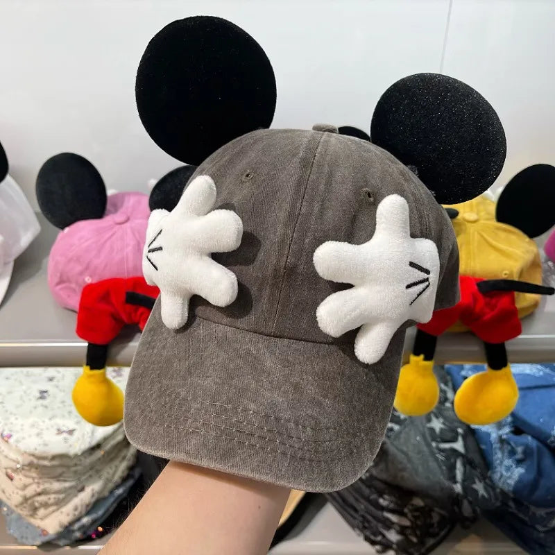 Cute Cartoon Mouse Ears Baseball Cap for Girls Anime Duckbill Sunscreen Sunshade Fashion Trend Y2K Style Outdoor Hat