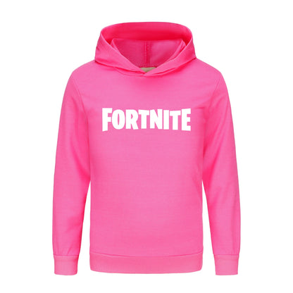 Kinder-Fortnite-Baby-Cartoon-Hoodie, Unisex-Kapuzenpullover mit langen Ärmeln für Jungen, lässige Jugend-Mäntel für Mädchen 1354