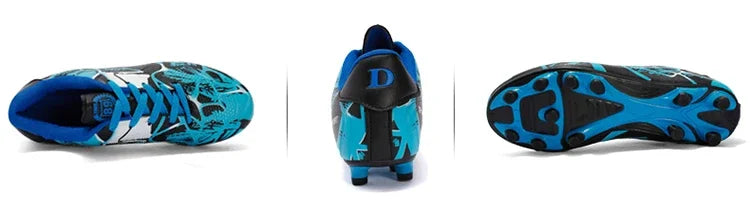 Chaussures de Football pour enfants, chaussures de Football pour garçons, Futsal, baskets d'intérieur rapides, crampons originaux, bottes de Football