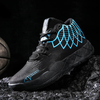 Youth Basketball Shoes for Actual Combat, Outdoor Comfortable Cushioning, Wear-Resistant, Fashionable, Breathable, High Quality