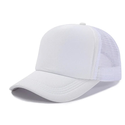Customized Logo Mesh Baseball Caps Men Women 5 Panel Cheaper Trucker Hats Sports Team Snapback Caps Summer Sun Dad Hat Gorras