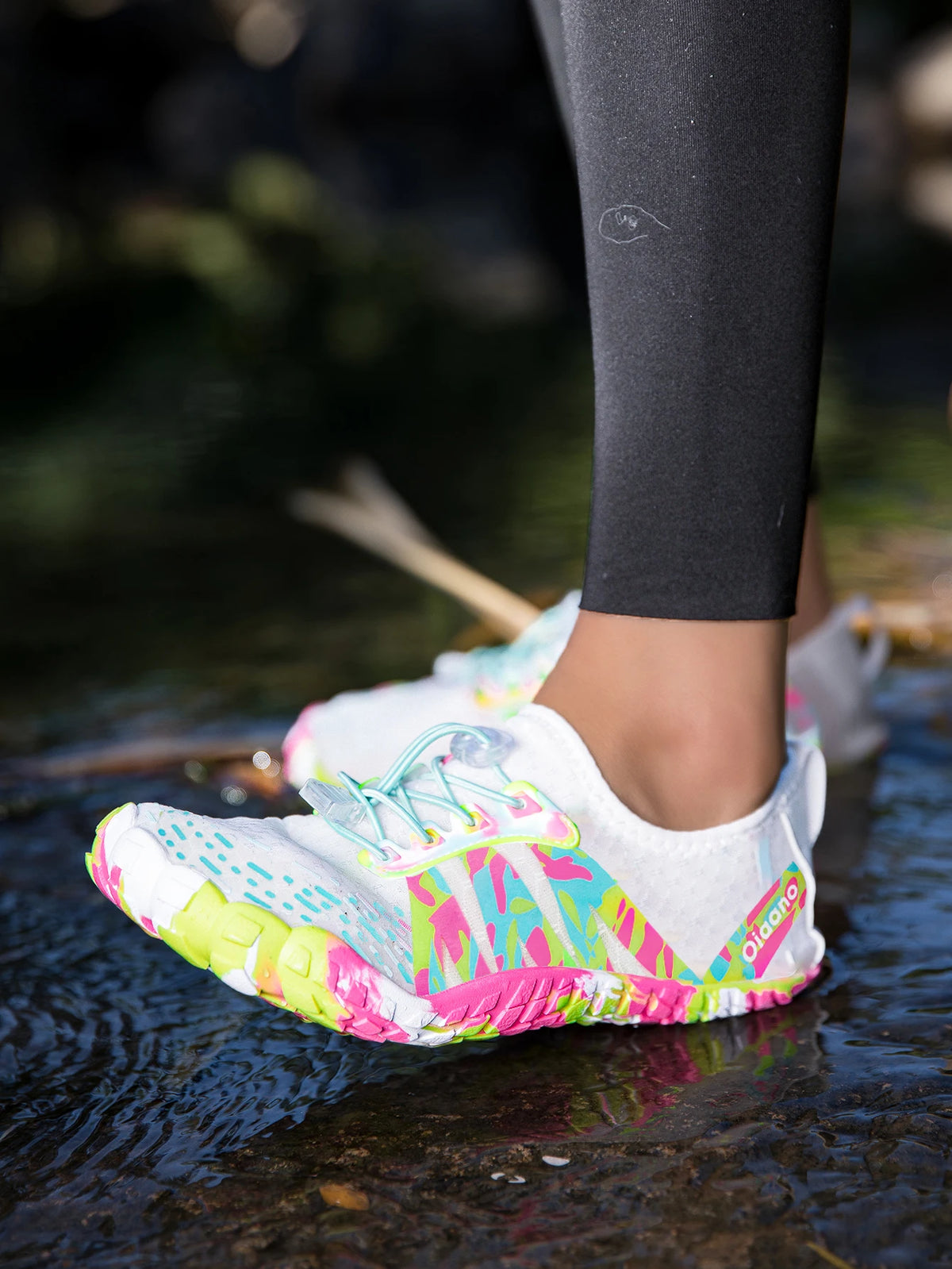 Oiaano New Camo Men Women Quick-Drying Beach Aqua Shoes Barefoot Water Booties Man Aquatic Sneaker Sports Athletic Walking