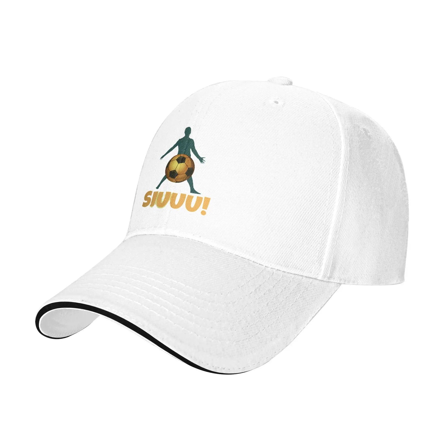 Footbal Ronaldos Baseball Cap Hip Hop Sandwich Hats Unisex Adjustable Sun Hat Running Golf