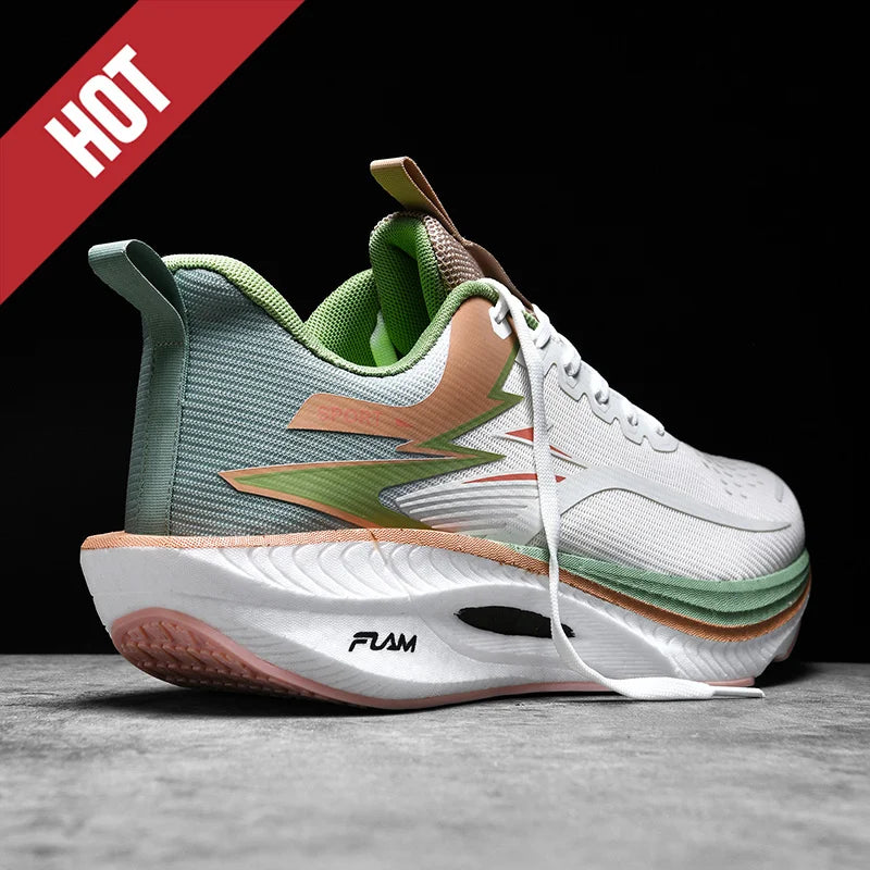 Scarpe sportive da running da uomo per maratona, con cuscino d’aria, traspiranti, leggere e confortevoli, sneakers atletiche outdoor da donna per jogging e tenis