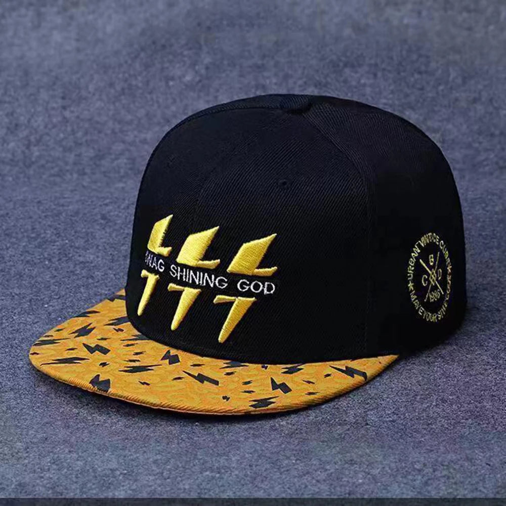 Herren-Baseballkappe mit Buchstabenstickerei, „Tide“, universell kombinierbar, flache Krempe; Damen-Sommer-Hip-Hop-Kappe, Outdoor-Sonnenkappe, verstellbare Schirmkappe