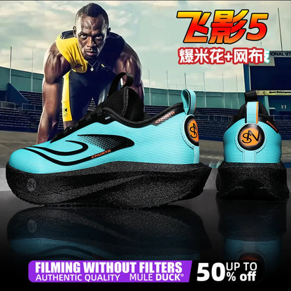 Carbon Plate Sports Running Shoes Marathon Men Breathable Lightweight Women's Comfortable Athletic Non-Slip Chunta Sneakers