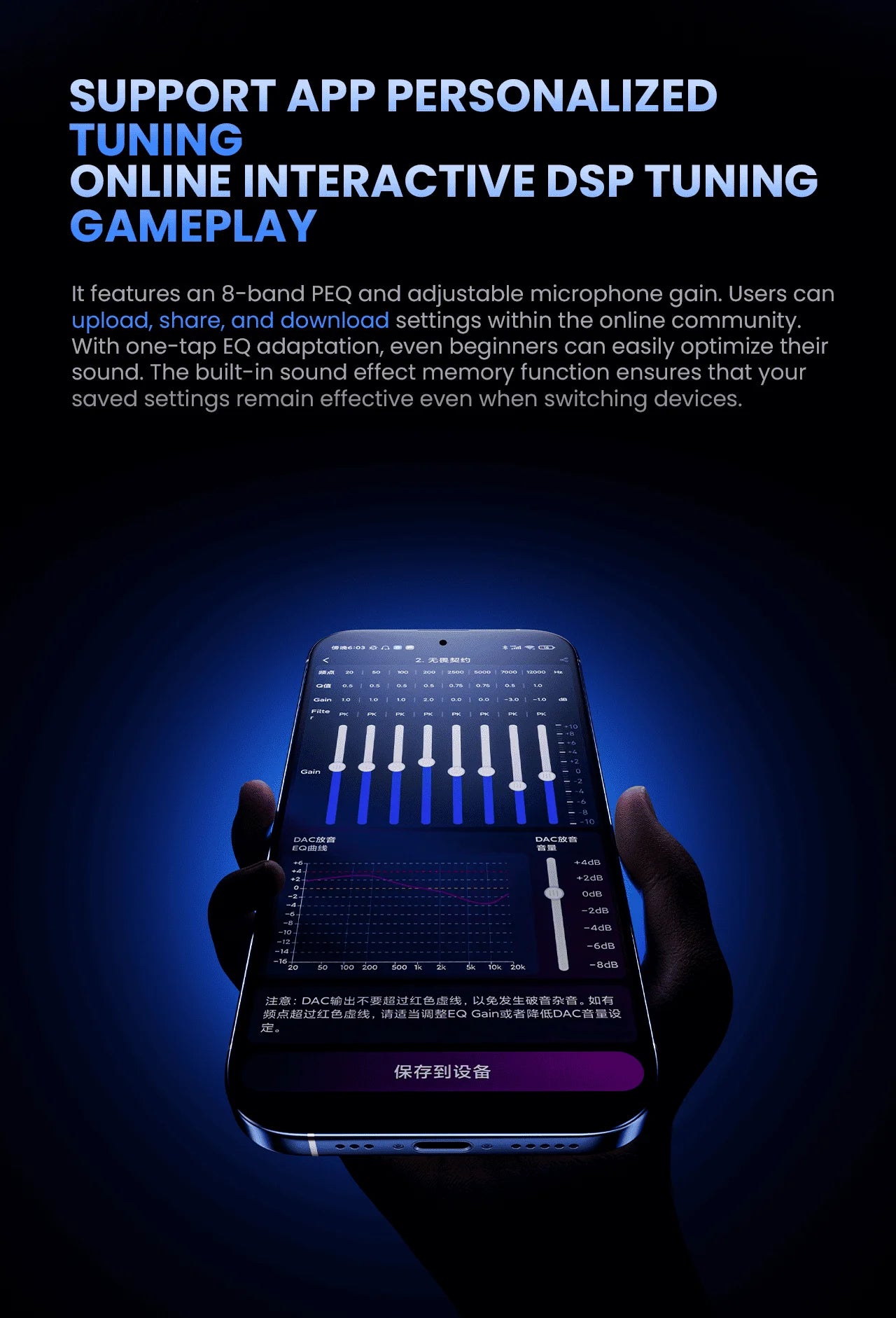 EPZ G10 kabelgebundene HiFi-Gaming-Ohrhörer – Type-C & 3.5mm In-Ear-Monitor-Kopfhörer mit DAC, Geräuschisolierung, abnehmbarem Kabel & Mikrofon