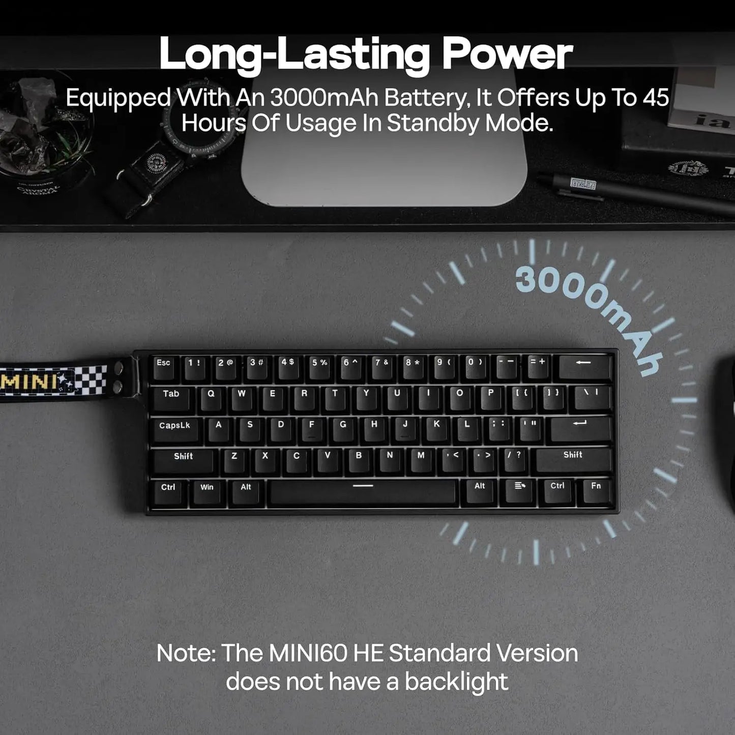 AULA Mini60 HE/Pro/Max 60% Gaming-Tastatur mit Magnetschaltern, RGB, Tri-Mode, mechanische Tastatur, 8000Hz, 0.01mmRT, für E-Sports, Geschenke