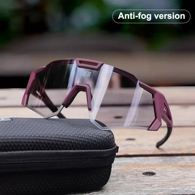 LAMEDA Polarized Cycling Glasses Road UV400 Mountain Bike Sunglasses Bicycle Goggles Sports Eyewear Outdoor Sunglasses Men Women