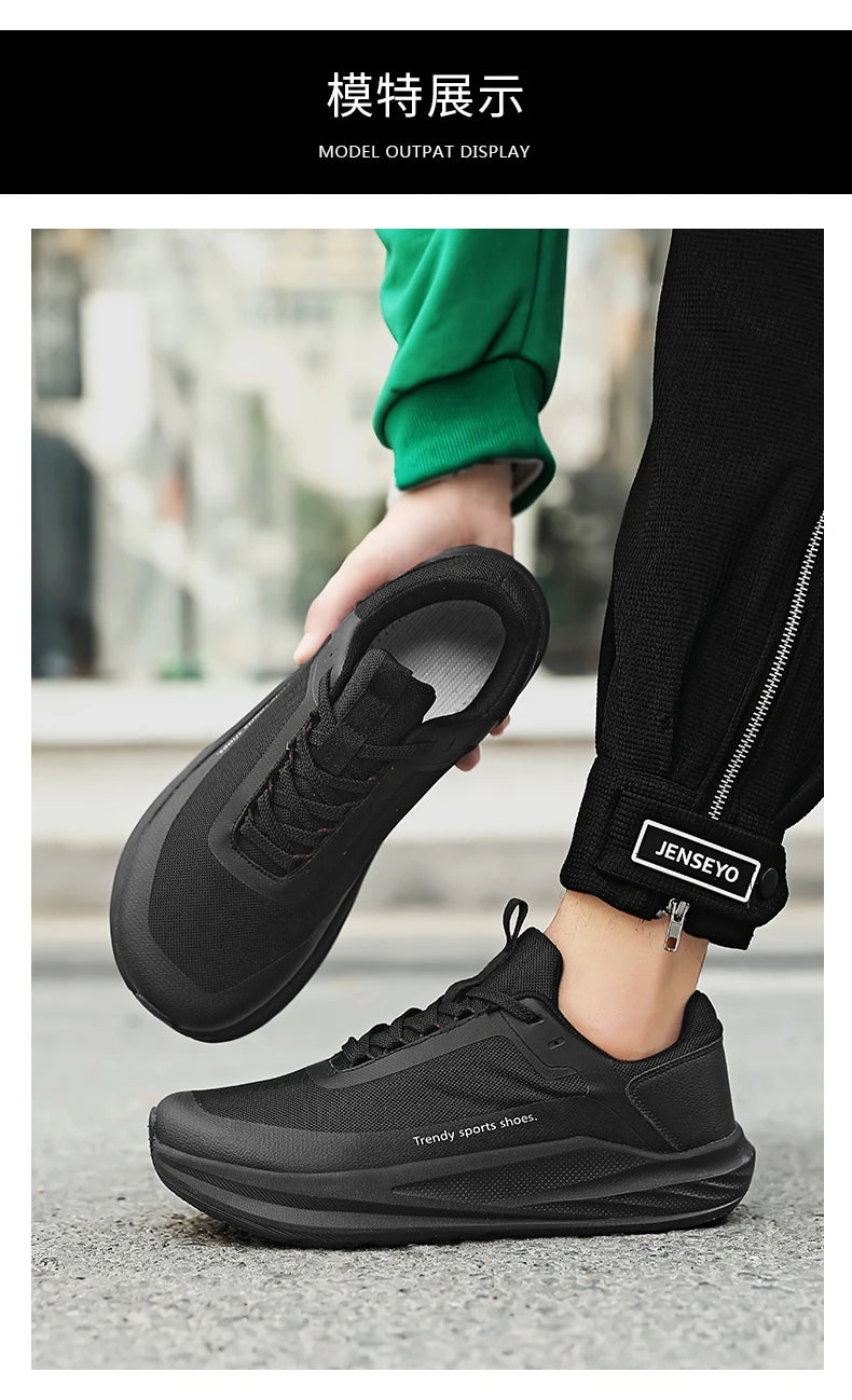 Men Running Shoes Marathon Specialty Sports Breathable Lightweight Women's Comfortable Non-slip Leisure Sneakers Plus Size 38-46