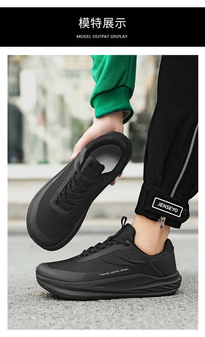Men Running Shoes Marathon Specialty Sports Breathable Lightweight Women's Comfortable Non-slip Leisure Sneakers Plus Size 38-46