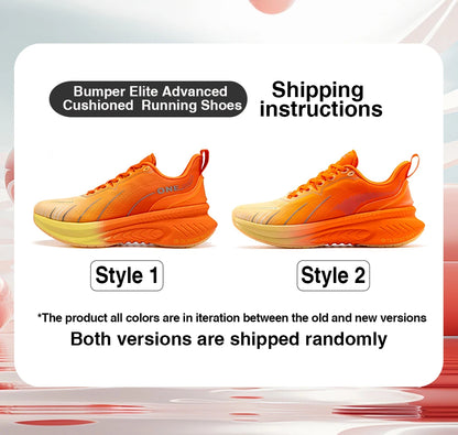 ONEMIX New Top Cushioning Running Shoes for Men Athletic Training Sport Shoes Outdoor Non-Slip Wear-Resistant Sneakers for Men