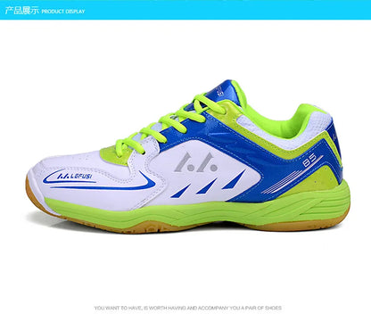 Neue Badmintonschuhe für professionelle Wettkämpfe, Herren und Damen, Unisex-Sportschuhe, Tennisschuhe, leichte Tischtennis-Sneaker