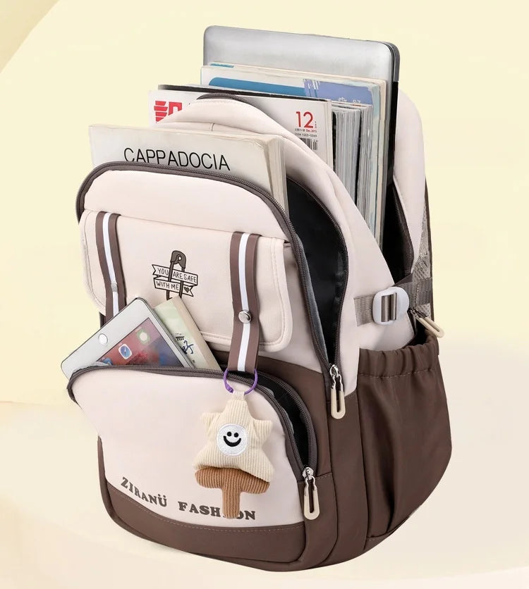 Fortnite Schüler-Rollrucksack mit großem Fassungsvermögen, wasserdichtem, leichtem Design, minimalistischer Laptop-Schultasche und lässiger Reisetasche