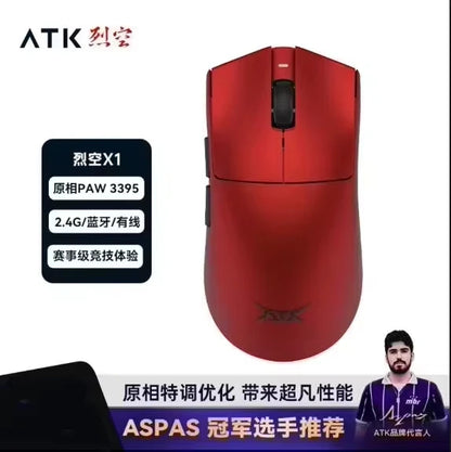 ATK Blazing Sky X1/X1V2 kabellose Gaming-Maus 8K Low Latency, leichte FPS Liekong E-Sports-Gaming-Maus, individuelles PC-Zubehör