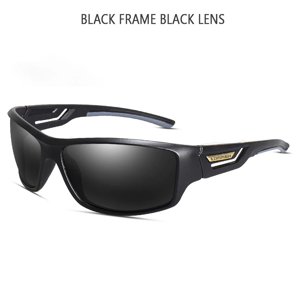 LOISRUBY Camouflage Polarized Cycling Driving Sunglasses Outdoor Tacakle Protection Sports Fishing Running Goggles
