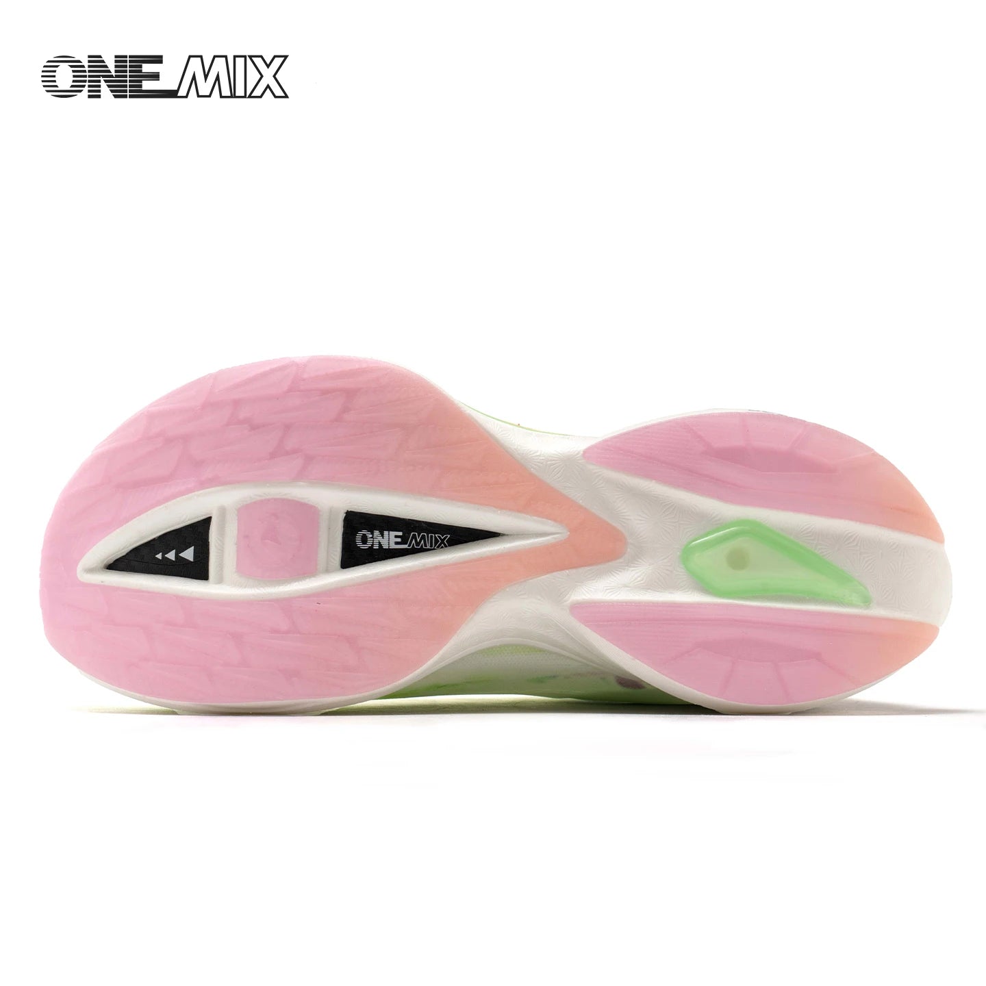 ONEMIX Sapatilhas de Corrida de Maratona em Nylon Carbon Board, Alívio de Impacto, Suporte Estável Profissional, Ressalto Ultraligeiro