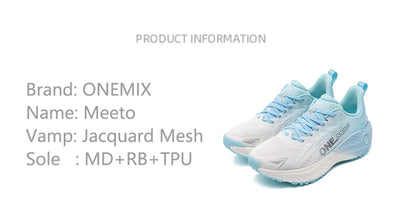 ONEMIX Casual-Laufschuhe, atmungsaktive Sommer-Joggingschuhe für Herren, leichte Gym-Schuhe für Damen, Outdoor-Dämpfungs-Sportschuhe für Herren