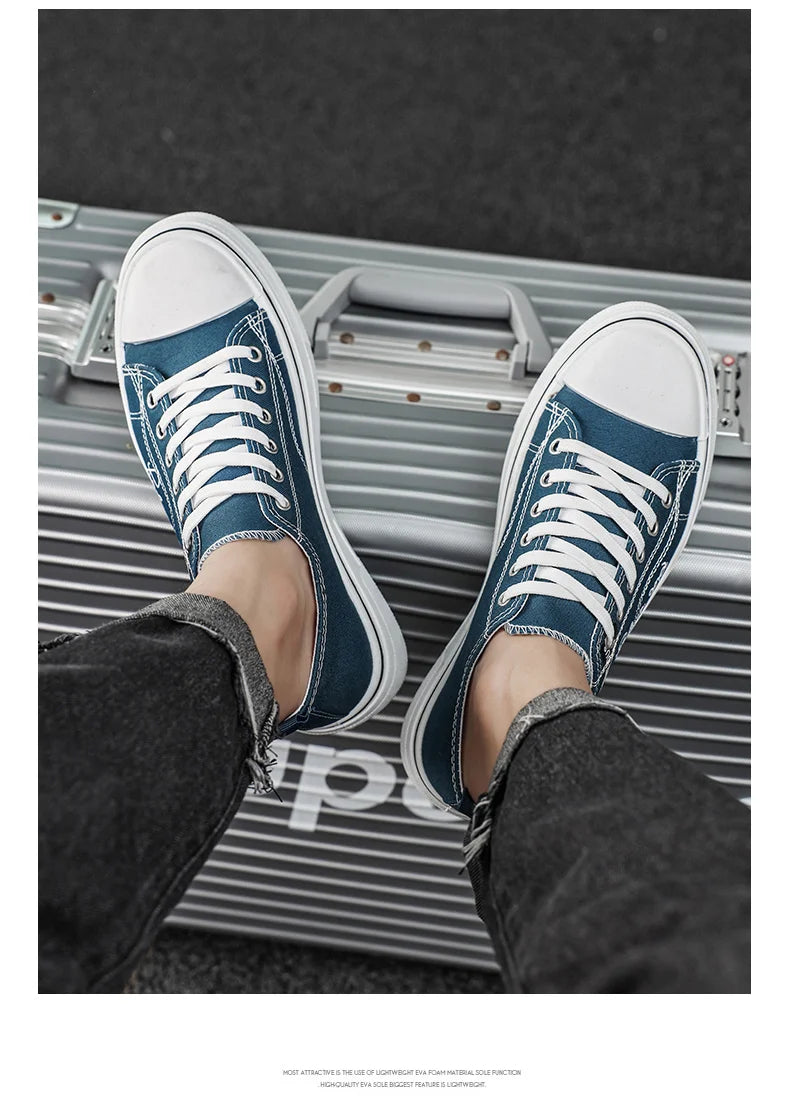 Chaussures de ville décontractées en toile pour hommes, grandes tailles, idéales pour l’été, avec semelle souple et antidérapante, parfaites pour la marche en extérieur, chaussures de sport à la mode pour jeunes, ch