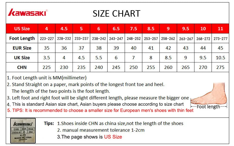 Kawasaki King Series 2.0 Professional Badminton Shoes For Men Women Anti-Twist Sports Original Men's Tennis Shoes Sneakers A3311