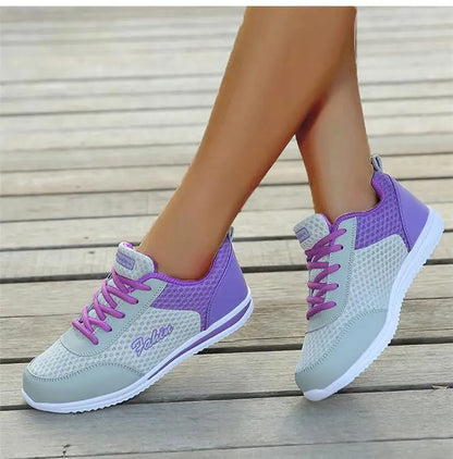 Women’s Sneakers 2025 New Fashion Flat Women’s Shoes Vulcanized Casual Sneakers Women Lace-Up Women’s Sneakers Tenis Feminino