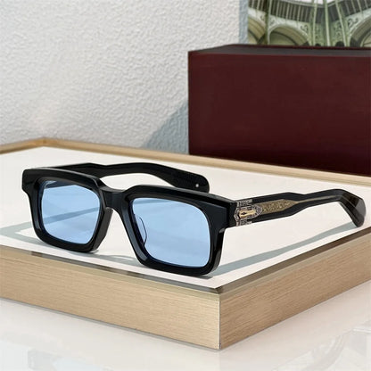 JMM BELVEDERE Design Luxury Brand Men Sunglasses Women Thick Acetate Style Trendy Oval UV400 Outdoor Trendy Fashion Eyewear