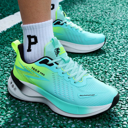Spezielle Marathon-Laufschuhe für Herren und Damen, atmungsaktiv, leicht, mit Carbonplatte, komfortable, rutschfeste Sportsneaker