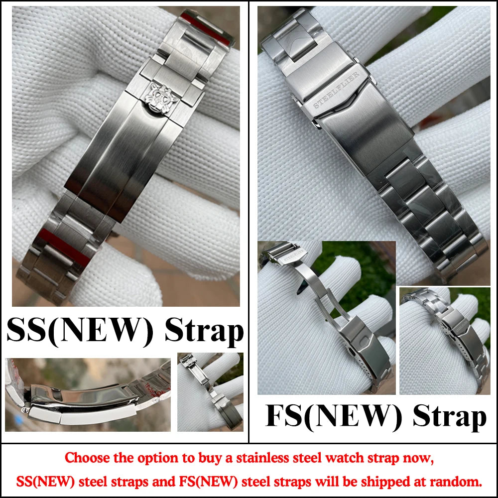 STEELFLIER Official SF746 Luxury Quartz Wristwatch Swiss Luminous VH60 Mute Movement 20Bar Waterproof Multi-Time Zone Watches