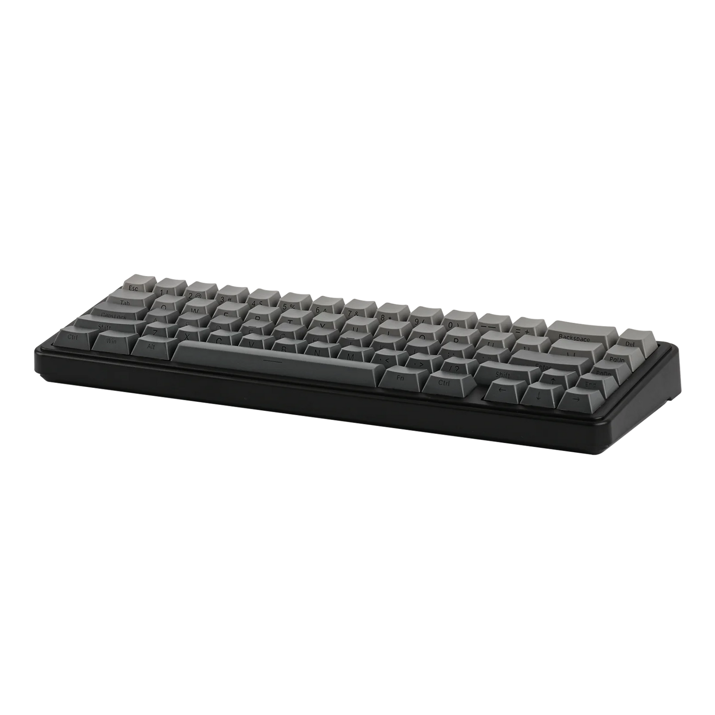 Teclado mecânico EPOMAKER x AULA F65 com layout 65%, hot-swap, montagem gasket e ligação com fios/Bluetooth/2.4G sem fios para Mac/Win